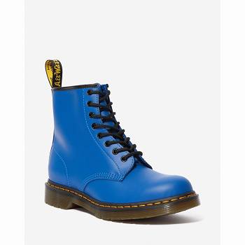 Dr Martens Férfi 1460 Smooth Bőr Lace Up Bakancs Kék